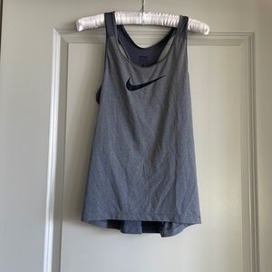 Grey Nike Dry Fit tank top